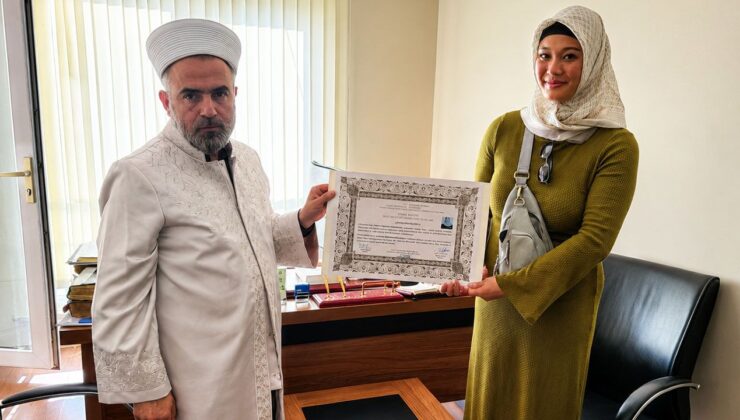 Taylandlı kadın Malatya’da Müslüman oldu
